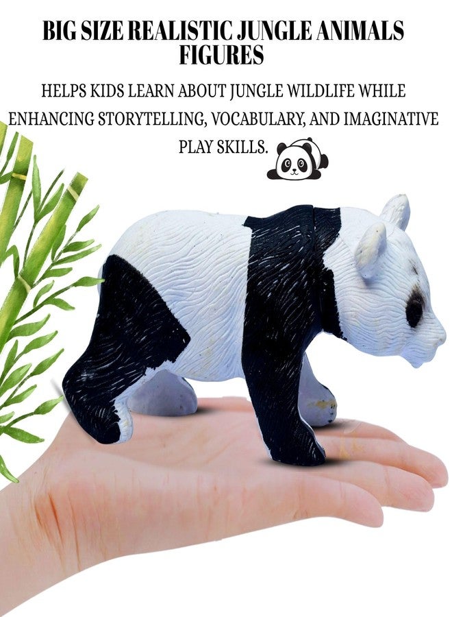 MALLEXO Big Size Realistic Forest Wild Animal Action Figures Playset for Kids 3+| 12PCS Jungle Animals Figurine Party Favor Toy for Boys and Girls Birthday Gift for Children Learning & Decoration Item - Image 2